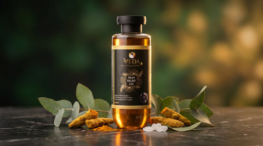 Veda Pain Relief Oil – 100% Natural Ayurvedic Formula for Joint & Muscle Care