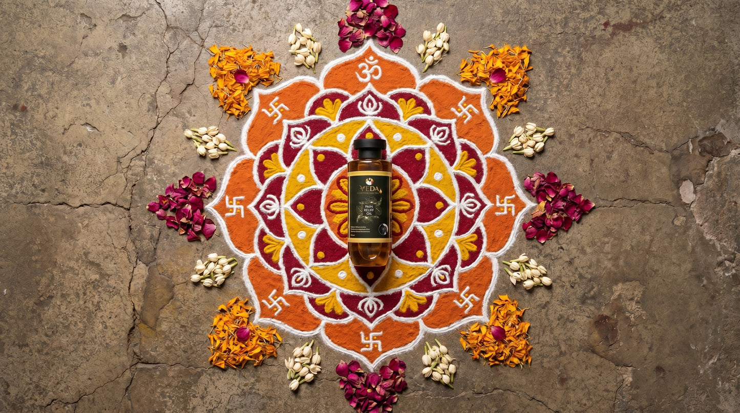 Veda Pain Relief Oil – 100% Natural Ayurvedic Formula for Joint & Muscle Care